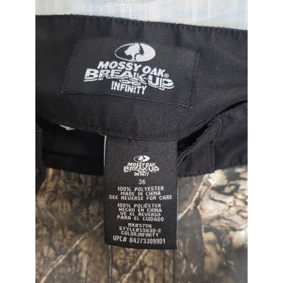 Men's Mossy Oak Camo Hunting Pants Size 36 Brown - Picture 5 of 6